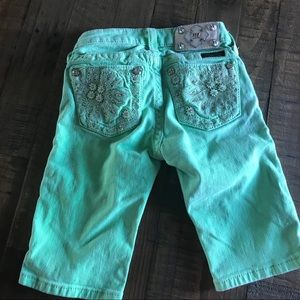 Girls size 10 miss me bermuda shorts